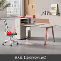Staff desk office desk and chair combination casual modern office screen computer desk employee slot six-person booth