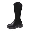 Petites boots for women 2024 new arrivalfall and winter knight boots fleece-linedslimming look boots for women easiest for match k-style trendy
