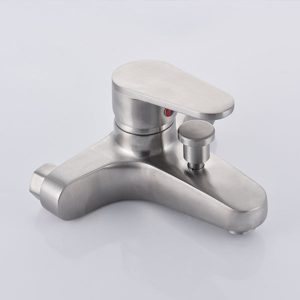 SUS304 triple concealed shower hot and cold faucet bathroom shower faucet mixing valve stainless steel bathtub faucet