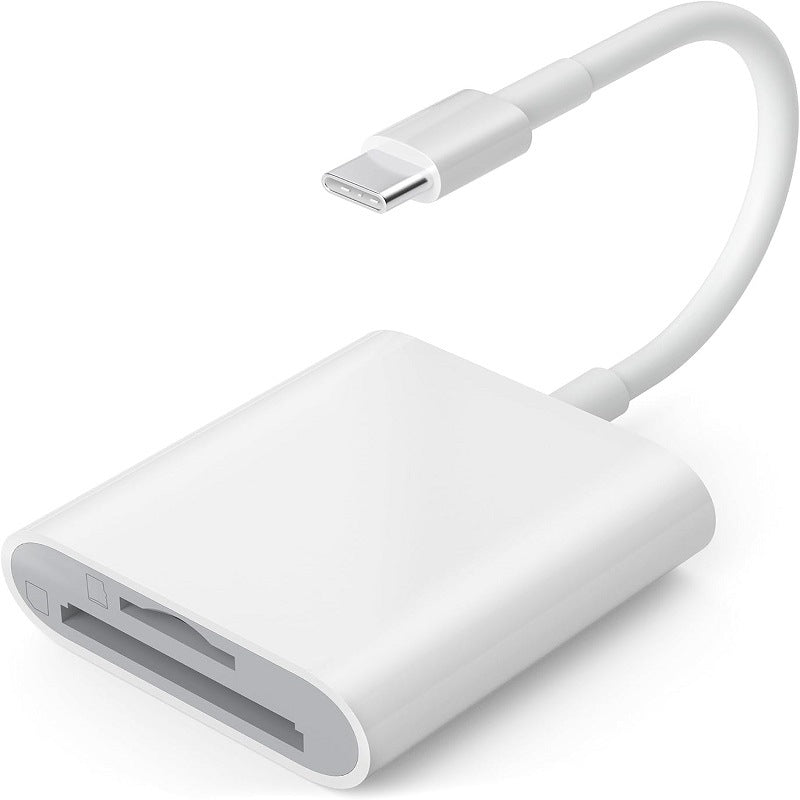 Suitable for apple mobile phone lightning adapter tfsd two-in-one card reader type-cotg chinese style