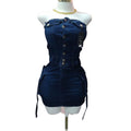 Vestido jeans denim skirt women's long skirt wholesale denim skirts women's skirt wholesale