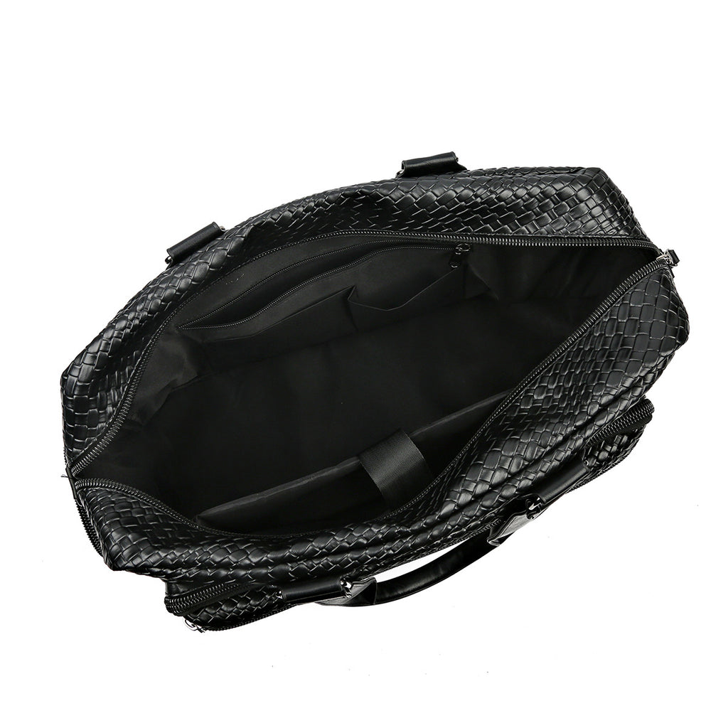 New men's fashionable and simple shoulder bag large-capacity business commuter handbag casual trend wear-resistant travel bag