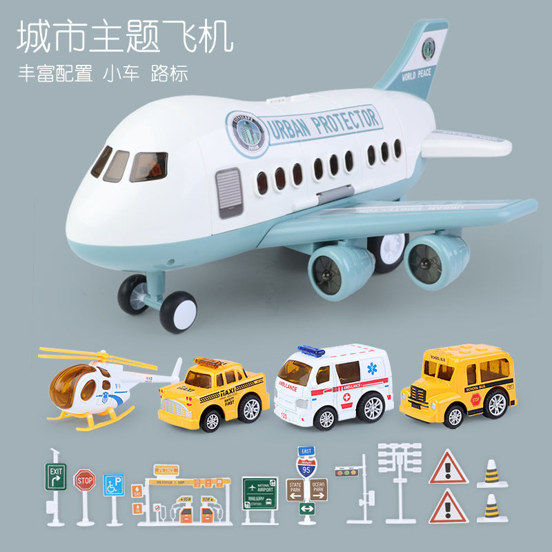 Kids' airplane toy model - popular, durable, transformable jumbo jet - ages 5-7 - perfect for boys and girls