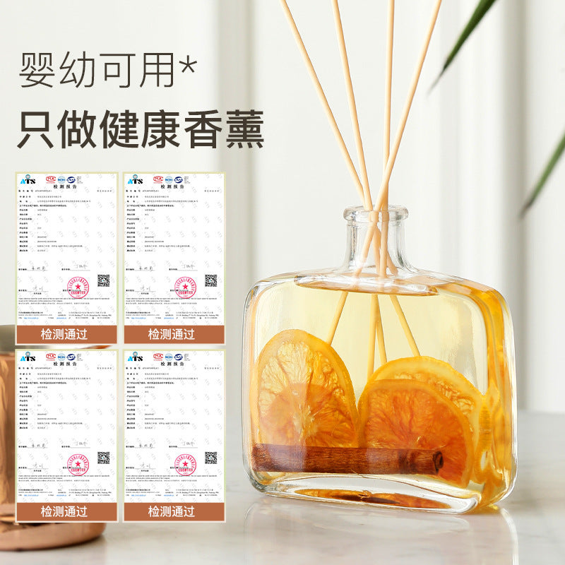 100ml preserved flower flameless reed diffuser - hotel-grade fragrance, home air freshener, and odor eliminator for bathrooms