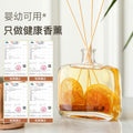 100ml preserved flower flameless reed diffuser - hotel-grade fragrance, home air freshener, and odor eliminator for bathrooms