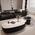 Italian light luxury mango slate coffee table living room simple for homeclassy tea table modern special-shaped small apartment combination