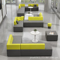 Office sofa irregular shape training institution patchwork sofa reception rest area business reception casual sofa sf-02