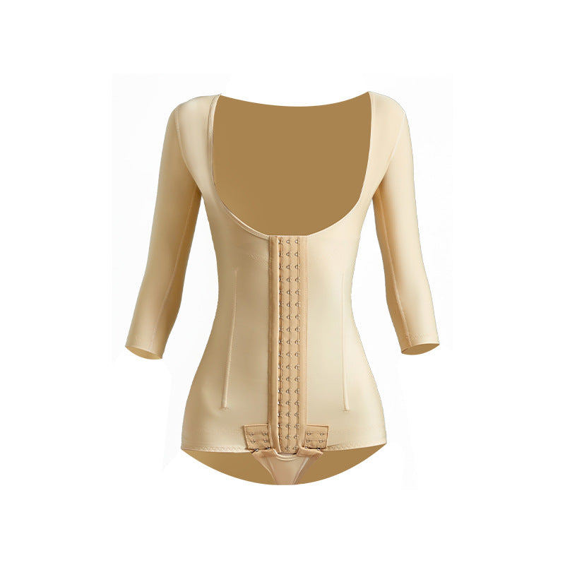 Beauty salon waist and abdomen body fat suction shapewear waist body sculpting garment liposuction postpartum female one-piece shaping garment