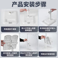 Writing board study desk lamp for homekids eye protection student dormitory reading bookshelf charging bedroom bedside lamp dual use