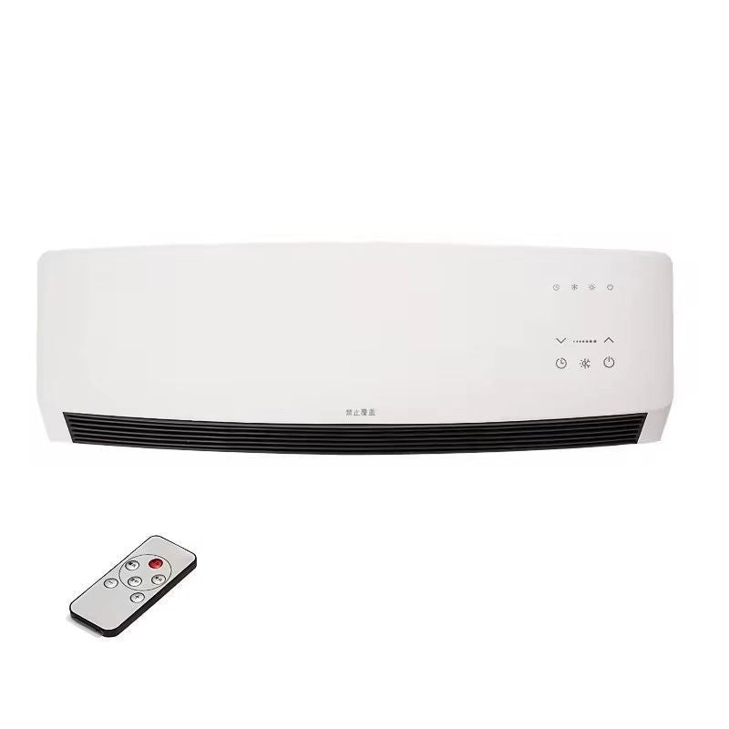 us standard air cooler remote control adjustable indoor wall-mounted heater for home heating and cooling dual-purpose energy saving and power saving