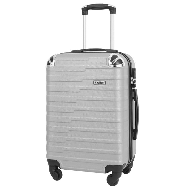Cross-border special ABS material boarding case, gift travel password box, strong waterproof universal wheel trolley case wholesale
