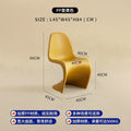 For home backrest chair stackable restaurant popular makeup chair casual creative dining chair sitting negotiation office chair