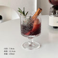 Sunflower tall glass cup - instagrammable, high-end style - new year's mulled wine glass, restaurant cocktail glass, gift cup