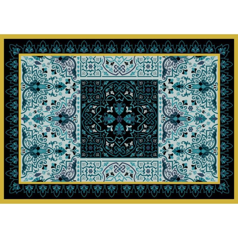Southeast asian cross-border persian rug, european style carpet, living room sofa coffee table home full coverage rug, bedroom bedside rug