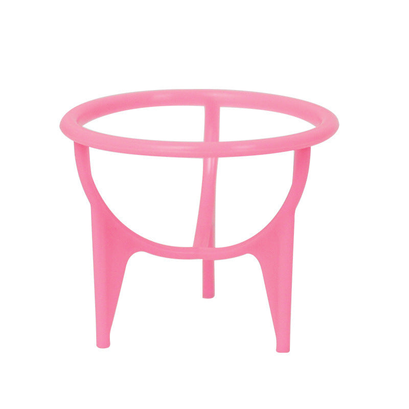 Manufacturer's source of beauty egg holder, plastic shelf, three-legged drying rack, powder puff shelf, beauty egg holder storage holder
