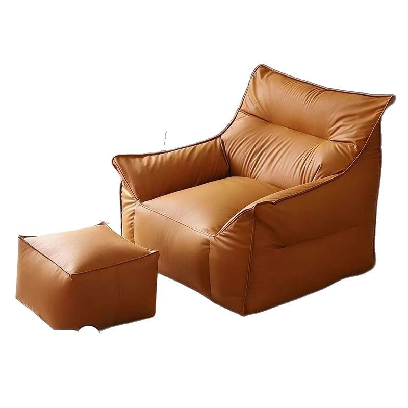Beanbag lounger - perfect for small spaces, rentals, bedrooms, living rooms, and balconies - single person leisure sofa chair - tatami sofa