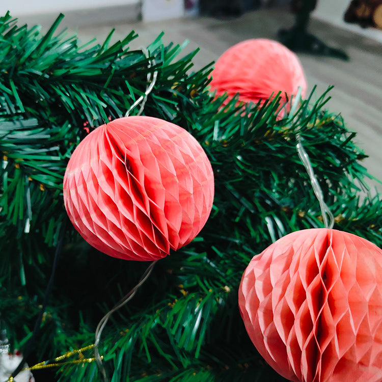 Wedding arrangement lanterns string lights party wedding scene decoration supplies LED small lights Spring Festival interior