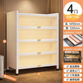 Cloud white 4-door [100 length x 32 width x 149 height] flip-top sunroom cabinet