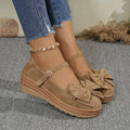 summer new arrival: plus size women's casual comfortable bow french style fashion flats wholesale