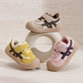 New casual sports shoes for men, women, and children - canvas sneakers, first walker shoes, toddler anti-slip shoes, and insulated winter shoes
