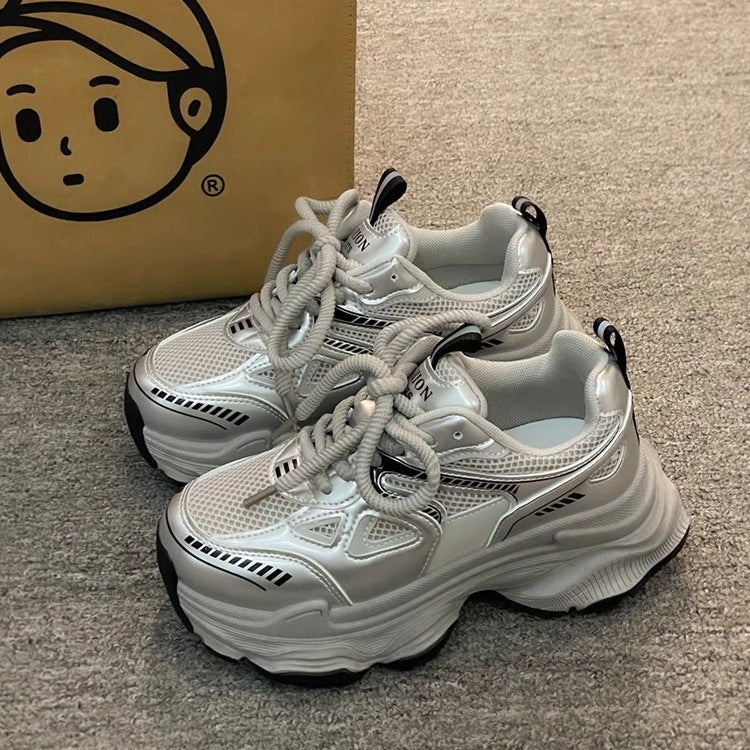 Dad shoes women's shoes ins trend 2025 new popular spring autum thin mesh breathable easiest for matchcasual sneakers