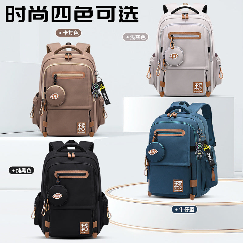 Lightweight, ergonomic backpack for middle school, high school, and elementary school students - extra large capacity, unisex design