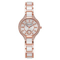 2025 year of the snake: hot women's fashion pieces are here! alloy ceramic quartz watches with stainless steel bands - wholesale