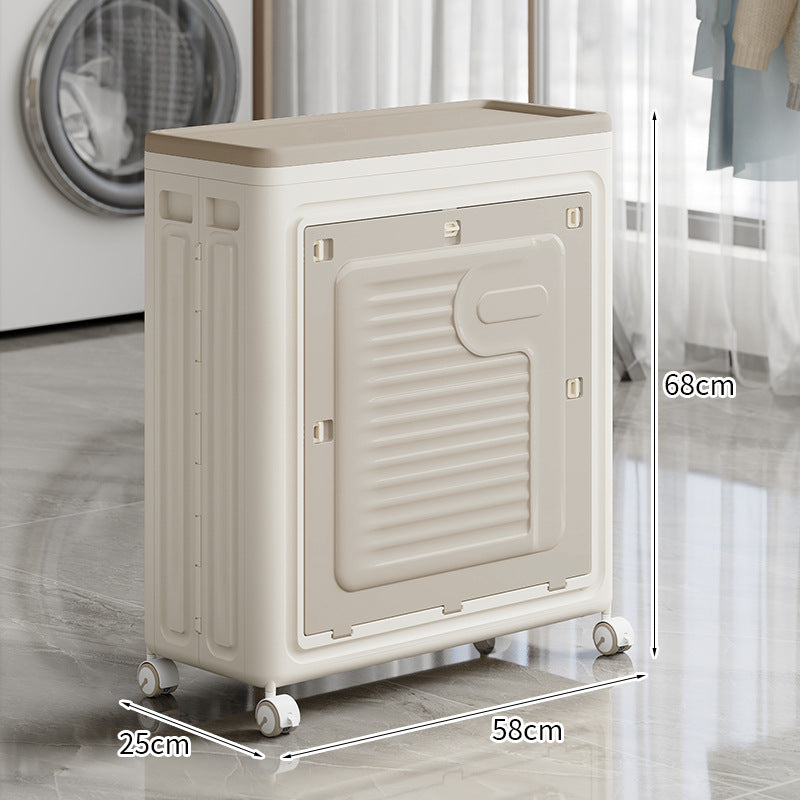 Customized clothes storage box, large capacity storage basket, household flip cover finishing box, foldable quilt storage cabinet