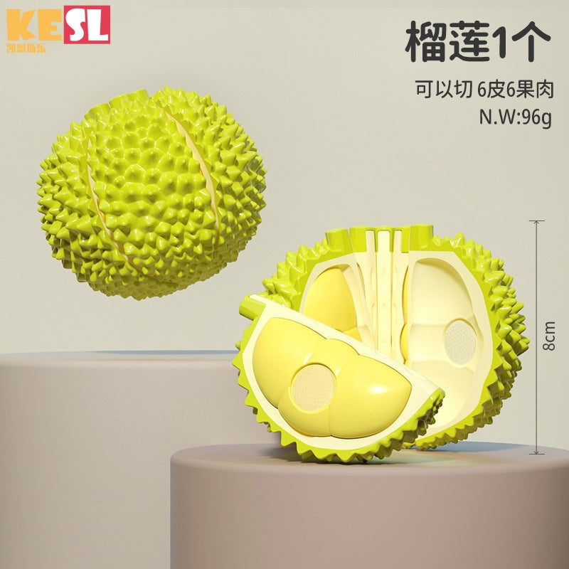 【factory wholesale】cross-border plastic simulation fruit knife - baby pretend play kitchen cutting fruit kids toy