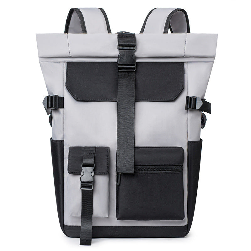 Cross-border backpack business men's multi-functional large-capacity simple fashion Korean version commuter student casual backpack