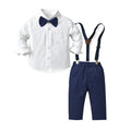 Wholesale children's clothing from export manufacturers: british gentleman style three-piece set for boys, spring and autumn collection