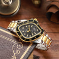 twisted water ghost suit alloy steel belt waterproofcasual watch hip hop quartz watch factory direct sales wholesale