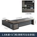 1.8m table + 5 door cabinet [factory direct delivery]