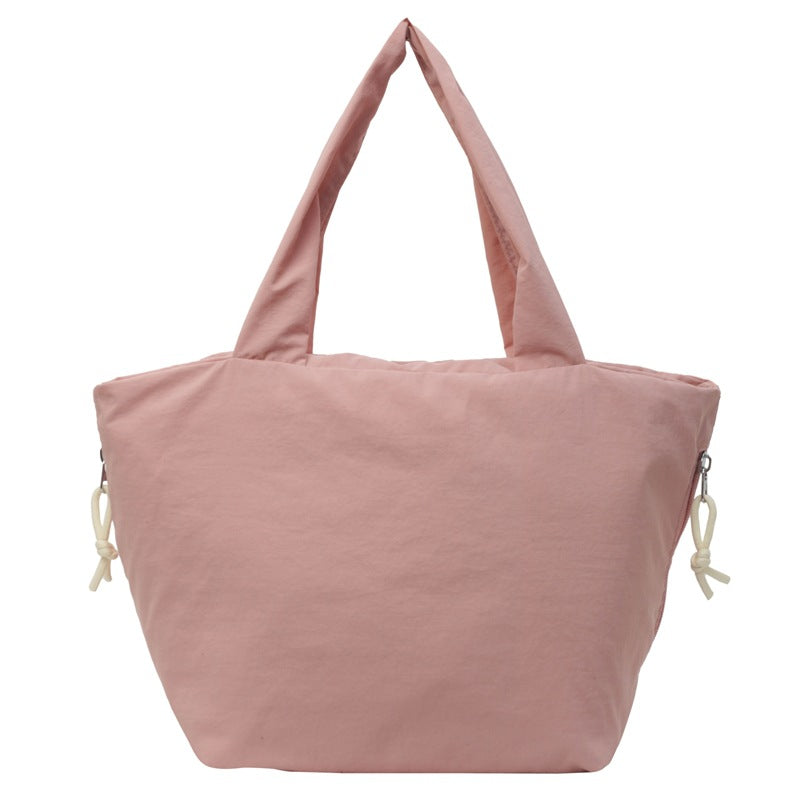 Crossbody bag women's versatile large-capacity satchel 2025 new niche soft leather shoulder bag commuter women's bag