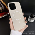 Suitable for iphone16 mobile phone case, summer breathable and heat dissipation magnetic mesh apple 17 simple anti-fall protective cover 11
