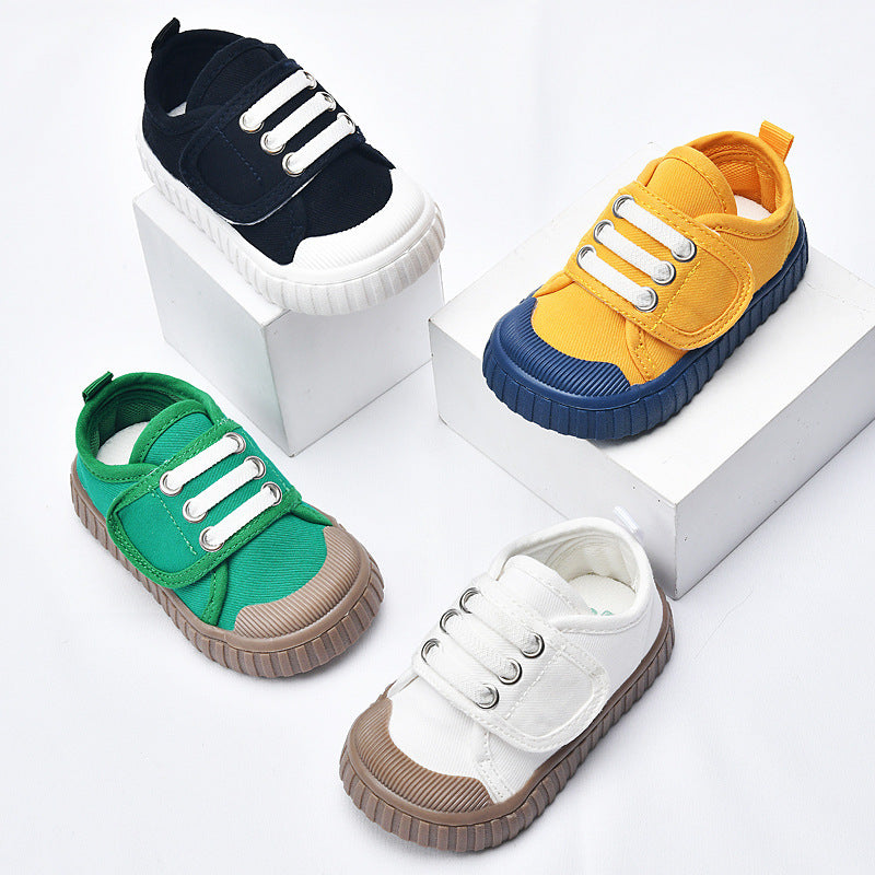 Toddler shoes for boys, spring and autumn, 0-1-2 years old, soft sole breathable infant and toddler shoes for girls