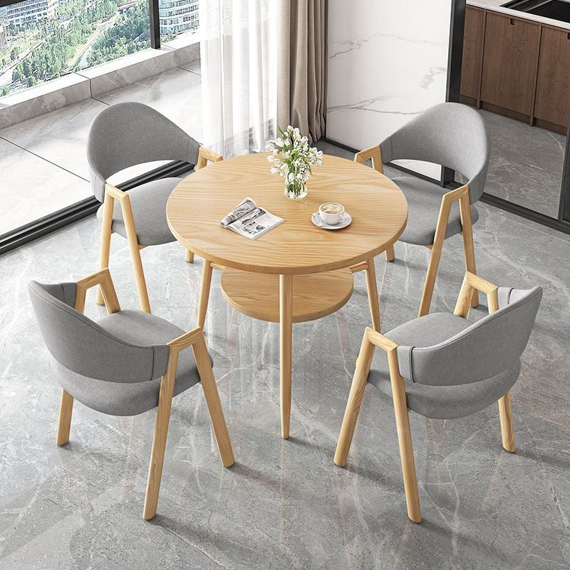 Scandinaviancasualcasual reception negotiation table and chair combination milk tea coffee shop apartment b&b dining table balcony small round table