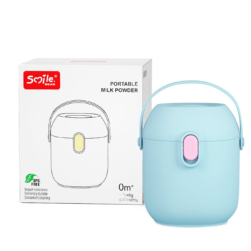 Large-capacity baby milk powder storage box, snack storage box, baby complementary food, rice noodles, sealed jar, maternal and infant products