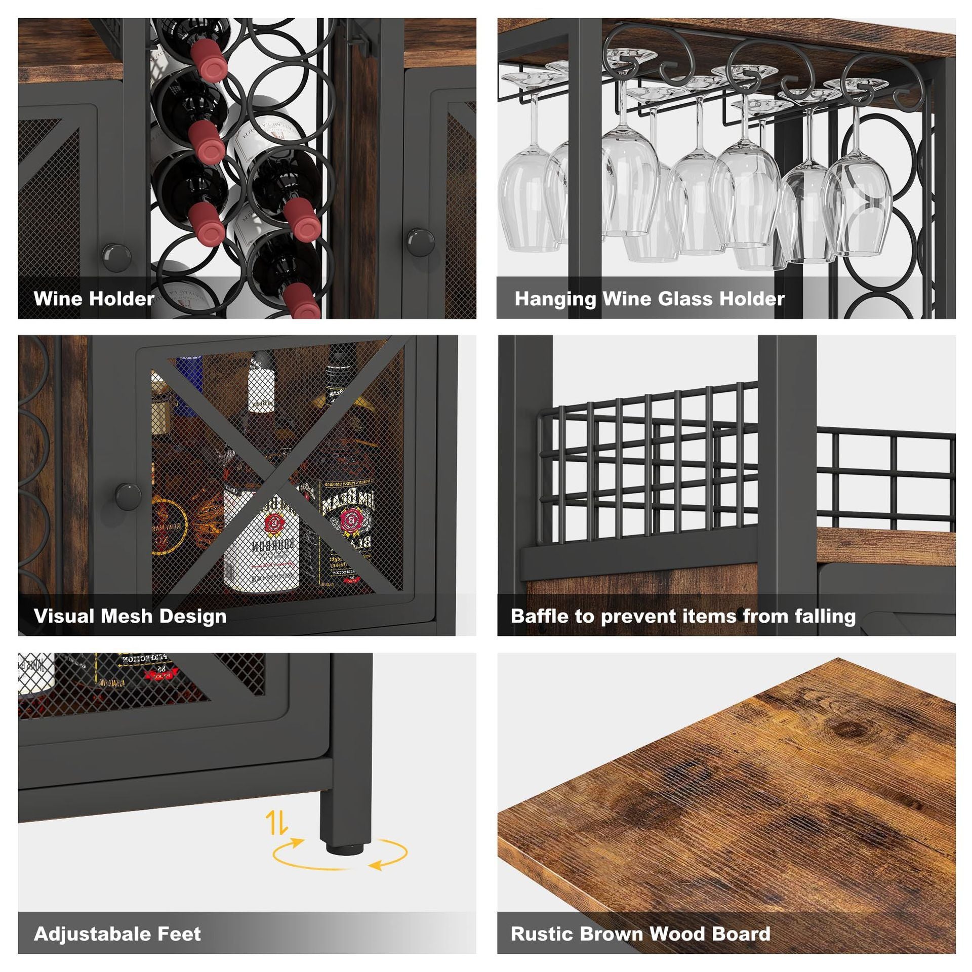 Amazon cross-border restaurant wine cabinet wrought iron partition wine rack floor-to-ceiling wine display rack red wine glass display rack