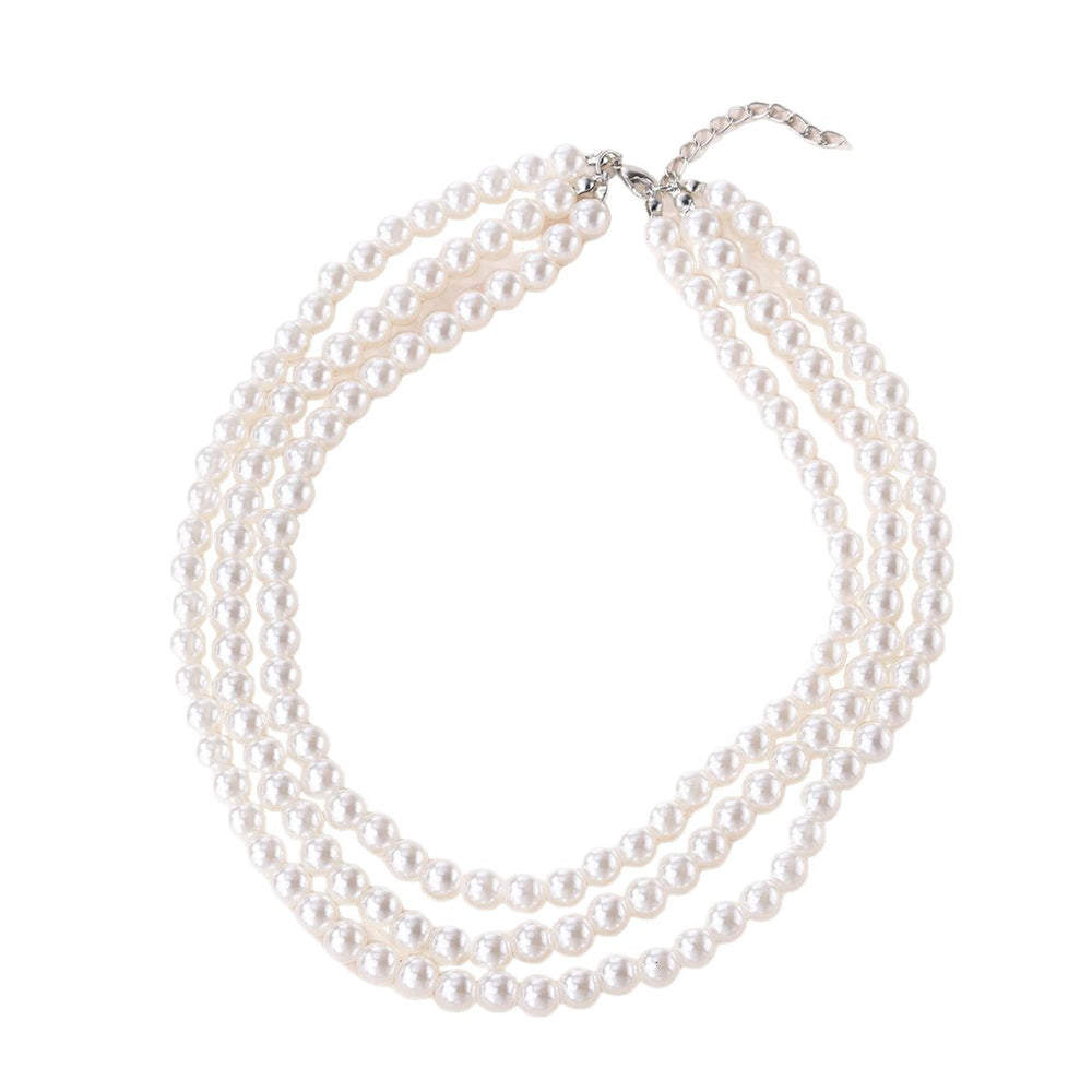 Wholesale faux pearl necklaces - european & american cross-border fashion, vintage jewelry, women's luxury, niche, high-end choker collars