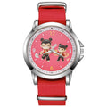 Cute cartoon nezha demon child descends to earth children's watch - stylish quartz watch for elementary school students, boys and girls