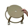 Swivel stool - heavy duty, durable, and portable. perfect for home use: ideal as a small stool, shoe bench, or step stool for adults and children. features smooth rolling casters for easy mobility
