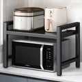 Kitchen shelf extendable microwave oven rack home electric rice cooker double layer countertop desktop storage bracket