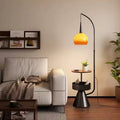 Fei shi desk living room for homenew arrivalsmall apartment bauhaus solid wood round small tea table floor lamp fei shi medium