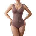 hot-selling shapewear enhanced version breathable corset women's outwear girdle with bra shaping tops wholesale