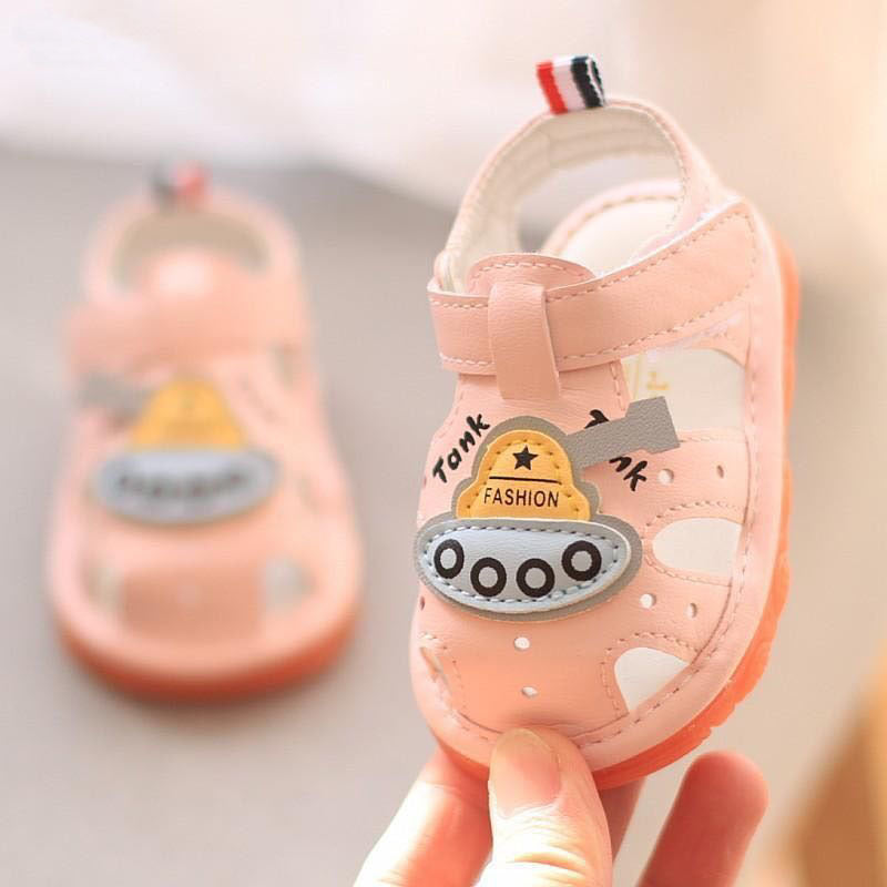 Jiaojiao shoes summer new soft sole baby toddler shoes boys baby shoes non-slip 0-1-2 years old girls baby sandals