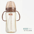 Baohui babibele wide-neck ppsu baby bottle with handles, anti-fall, anti-colic, gravity ball, 330ml infant bottle