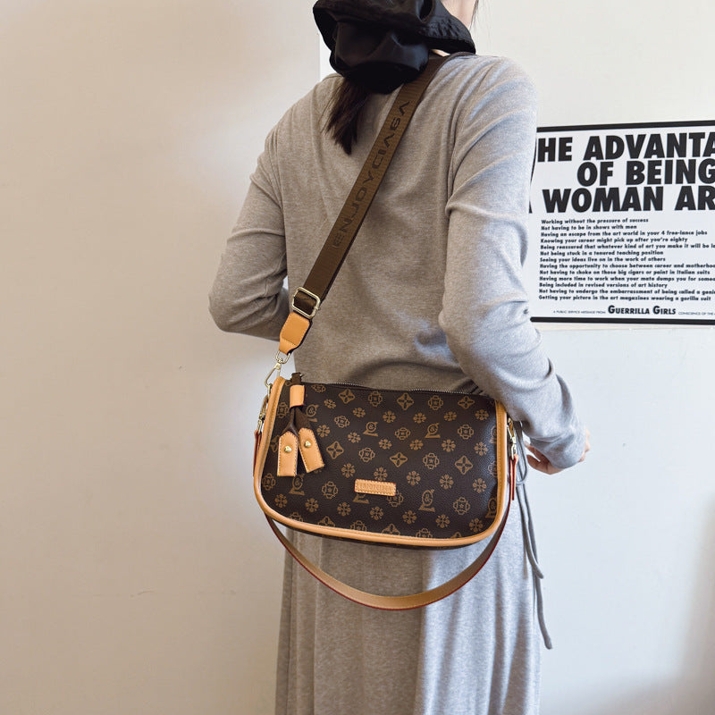 Wholesale monogrammed bags for women: new autumn/winter styles, large capacity, trendy and chic shoulder bags, unique designs, cross-border crossbody bags