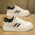 Men's shoes 2025 new winter breathable versatile casual skate shoes trendy athletic shoes high-end white sneakers student shoes