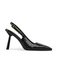 2026 spring pointed-toe stiletto patent leather heeled sandals - women's european & american sexy open-back slingback, versatile, slimming, and perfect for work